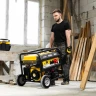 Генератор бензиновый PS 80 E-3, 6.6 кВт, 400 В, 25 л, электростартер Denzel