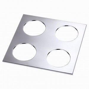 NOVOTECH 358252 NT19 000 хром рамка декор. к арт. 357585-357587, 357589, 357909-357910, 370639-370