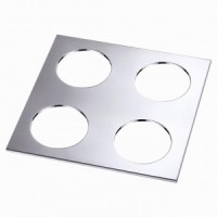 NOVOTECH 358252 NT19 000 хром рамка декор. к арт. 357585-357587, 357589, 357909-357910, 370639-370