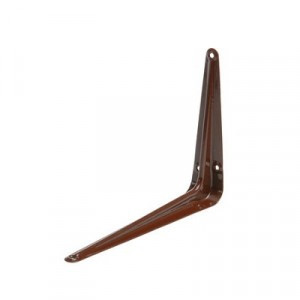 Уголок д/полок Апекс SB-1-200*150-BR корич. (240,20)