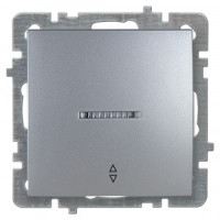 Nilson TOURAN мех. выкл. проходн. СУ 1 кл. инд. серебро 24130408