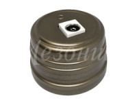 МЕЗОНИНЪ УСАДЬБА роз. ТВ оконечная(SAT) ОУ 1 мест. БРОНЗА ABS-пластик GE30321-36