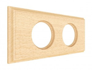 МЕЗОНИНЪ РЕТРО рамка СУ 2 мест. прямоуг, дерево, без тонировки, Лахта СенатЪ GE70862-00