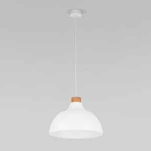 TK Lighting св-к подвес. 1x15W 340х340х1700 металл белый Cap 2070