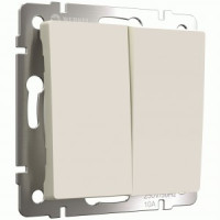 Werkel мех. выкл. СУ 2 кл. 10A самовозврат W1122462 (айвори матовый) a062577