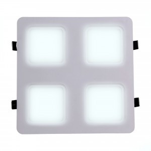 APEYRON св-к встр. св/д даунлайт Грильято 36W(3600lm) 6500К 6К 240х240х27 42-022