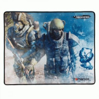 Коврик для мыши Гарнизон GMP-200, игровой, дизайн- игра Survarium, ткань/резина, размер 437x350x3мм