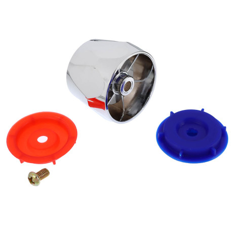 Ручка для смесителя, бочонок, 24шлицы, пластик