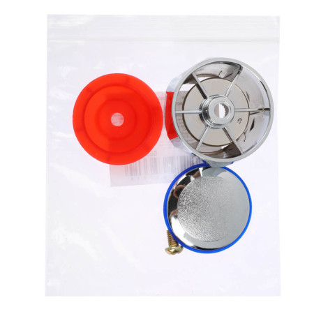 Ручка для смесителя, бочонок, 24шлицы, пластик