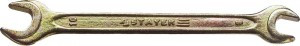 Ключ STAYER "MASTER" гаечный рожковый, 8х10мм
