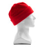 Шапка с отворотом из флиса для взрослых, размер 58-59, красная Сибртех