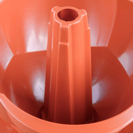 Кашпо 3-х ярусн. Водопад Терракот Бриг