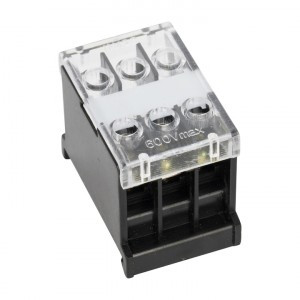 EKF блок зажимов БЗД-3 до 2,5 мм2 20A bzd-2503