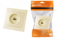 TDM Таймыр роз. телеф. СУ 1 мест. сл кость (керам. осн., RJ11) (10!) SQ1814-0120