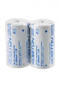 Ак-р Robiton R20 4500mAh High top SR2, R20 (2!)