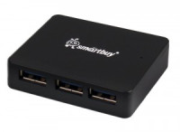 USB-Хаб 3.0 Smartbuy 4 порта черный (SBHA-6000-K)