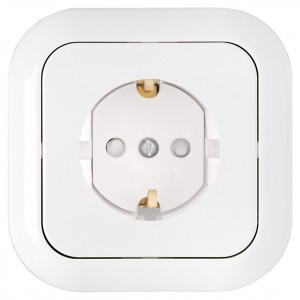 Bylectrica Гармония роз. СУ 1 мест., белый (земля, шторк., корп. ABS) РС16-253