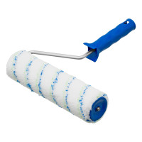 Валик &quot;Водные краски&quot;, 250 мм, ворс 12 мм, D 48 мм, D ручки 8 мм, полиэстер Сибртех