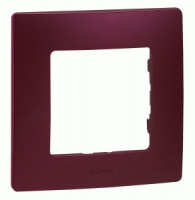 IEK ETIKA рамка СУ 1 мест. сливовый 672561