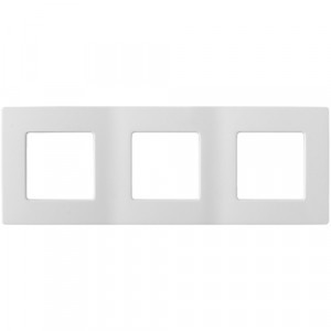 Bylectrica Мастер Рамка 3 мест. белый (ABS пластик) ЮЛИГ.735212.373