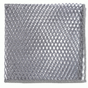 Сетка узелковая 30*30см, п/э, серый (20!) 107921 Рыжий кот