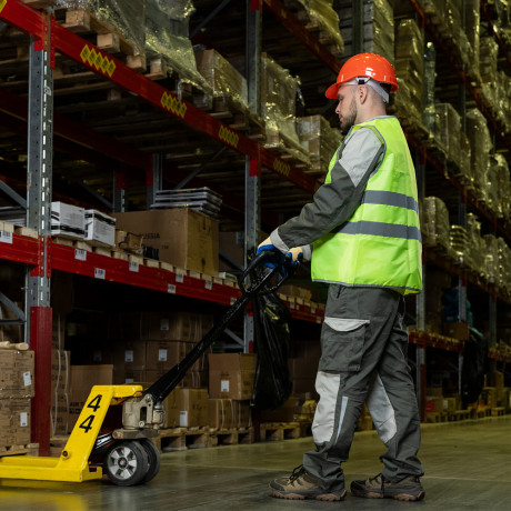 Каска защитная из ударопрочной пластмассы, оранжевая Сибртех