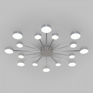 Eurosvet люстра св/д 10080lm 987х0х62 металл хр Nitrino 90242/16 a053443