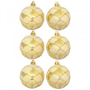 Набор шаров PBD6-6-882-G, 6 шт., 6 см Волшебная страна