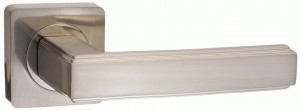 Ручка дверная компл.квадрат.основ. РЕНЦ Арона никель матовыйINDH 96-02 SN