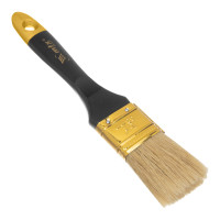 Кисть плоская &quot;Профи&quot; 1.5&quot;, натуральная щетина, деревянная ручка MTX