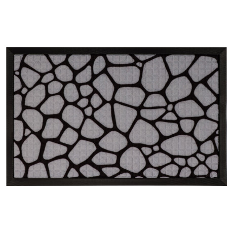 VETTA Коврик придверный, резиновый с ворсом полиэстер, 50x80см, "Знаки" 4 дизайна