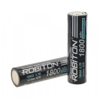 Ак-р Robiton LI18650-1800NP-PK1 1800mAh без защиты PK1 18х65, 15629