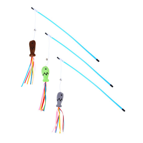 VETTA Игрушка дразнилка для домашних животных, пластмасса, ПЭ, 42,5 см