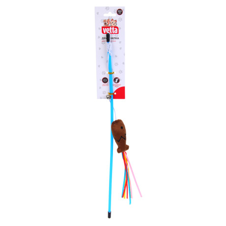 VETTA Игрушка дразнилка для домашних животных, пластмасса, ПЭ, 42,5 см