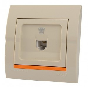 Lezard DERIY роз. СУ 1 мест. телеф. евро крем.