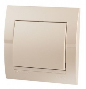 Lezard DERIY выкл. СУ 1 кл. 10А перламутр