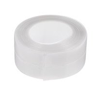 Лента бордюрная, самоклеящаяся, 3,8х320см, акриловая, прозрачный