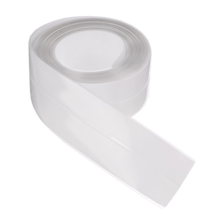 Лента бордюрная, самоклеящаяся, 3,8х320см, акриловая, прозрачный