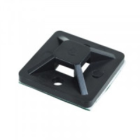 Rexant площадка самоклеющаяся 25х25 мм 10 шт. черная , (10!) 07-2026-10