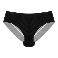 GALANTE Трусы-слипы женские с декором, р.44, 95%вискоза, 5%спандекс, черный, НБ25-8