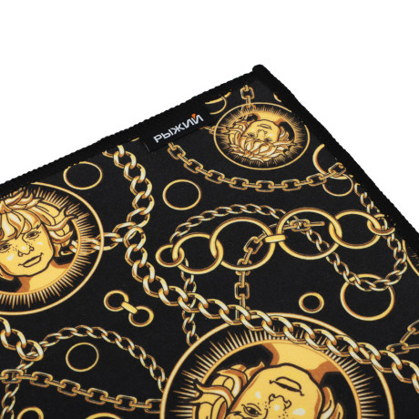 РЫЖИЙ Полотенце кухонное 40х60см, 100% полиэстер