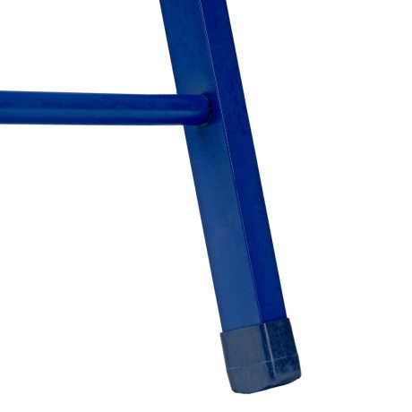 Стремянка, 3 ступени, стальной профиль, алюминиевые ступени Сибртех