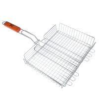 GRILLBOOM Решетка-гриль хром., 25х33х5см