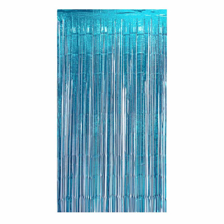 СНОУ БУМ Занавеска из дождика, голографическая, 200х100см, ПЭТ, 6 цветов