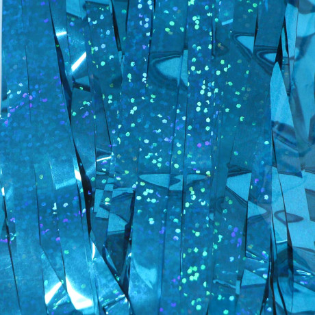 СНОУ БУМ Занавеска из дождика, голографическая, 200х100см, ПЭТ, 6 цветов