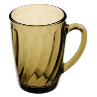 Элика Кружка 300мл, дымчатое стекло