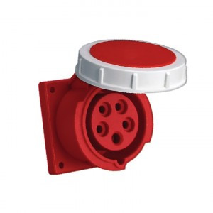 EKF PROxima розетка силовая CEE (разъем) стационарная внутренняя 3152 3Р+РЕ+N 16А 380В IP67