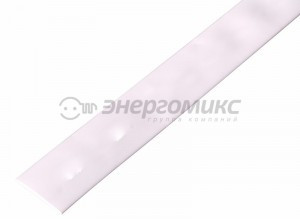 REXANT термоусадка трубка ТУТ 30/15 мм 1м  белая, цена за шт (10!), 23-0001