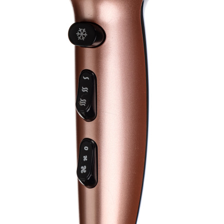 LEBEN Фен для волос 2000Вт, коричневый