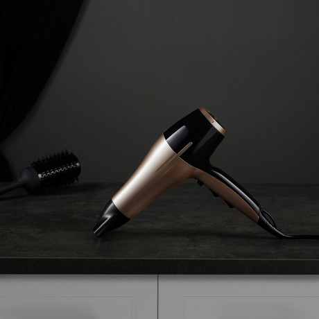 LEBEN Фен для волос 2000Вт, коричневый